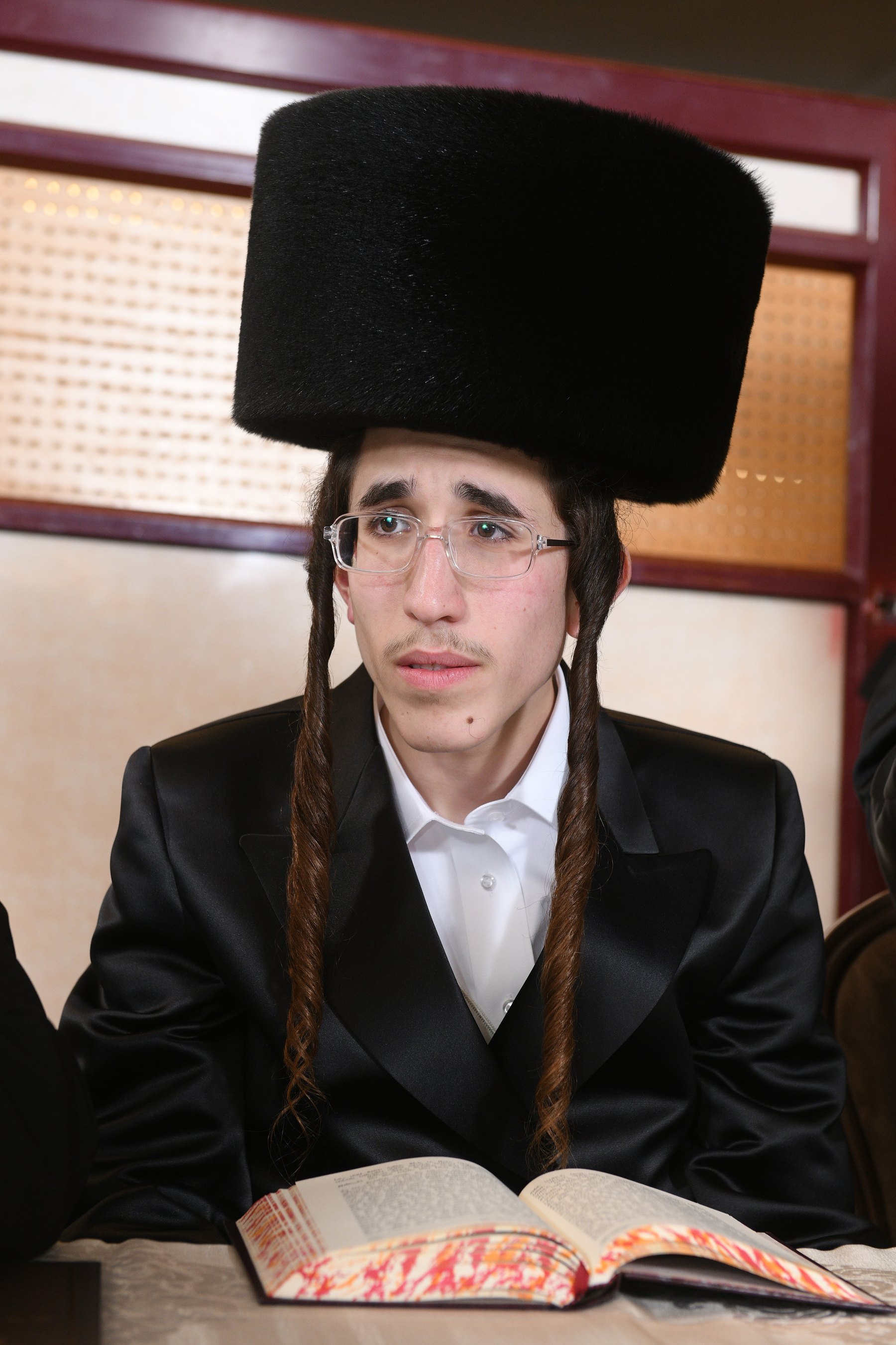 חיים איצ'ה ביום חתונתו